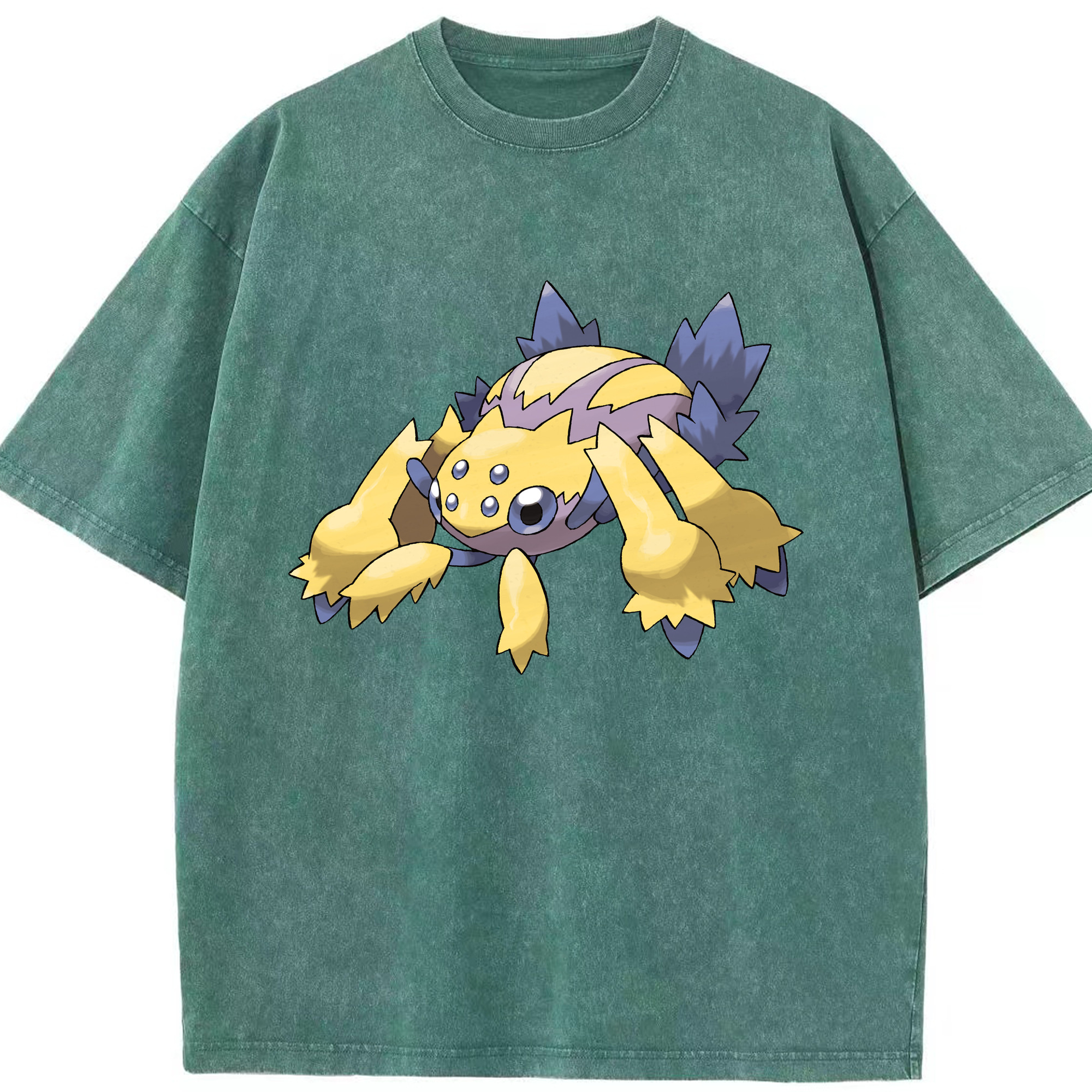 （画像用） ポケットモンスター Pokémon 綿100% ヴィンテージ風 半袖Tシャツ（フロントプリント）
